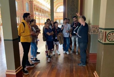 THT3111 Environmental and Cultural Tourism Students – Melbourne Exhibition Building and Carlton Gard